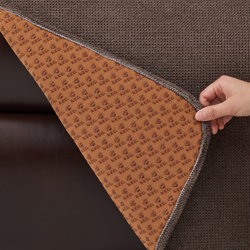 Non-slip Recliner Cover For Leather Recliner (Brown/Gray/Red/White/Light Blue)