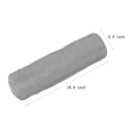 Classic Lumbar Pillow for Recliner, Sofa, Office Chair, Bolster Pillow, Neck Pillow, Round Cervical Pillow,Cylinder Pillow