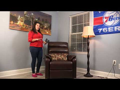 Lay Flat Recliner Lift Chair With Heat Massage And Infinite Positons